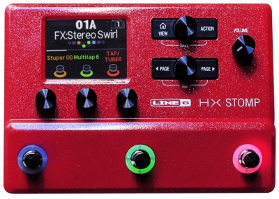 Line6 Hx Stomp Red Ii Special Edition