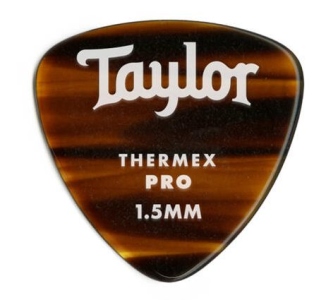 Taylor Premium 346 Thermex Pro Guitar Picks 1,50 Tortoise Shell 6 Pack