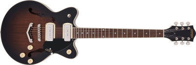 Gretsch G2655 P90 Streamliner Center Block Brownstone con V Stoptail