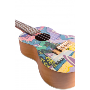Bamboo Ukulele Concerto BU 23 Wave