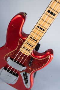 Fender Custom Shop 1968 Jazz Bass Journeyman Relic Mn Aged Candy Apple Red