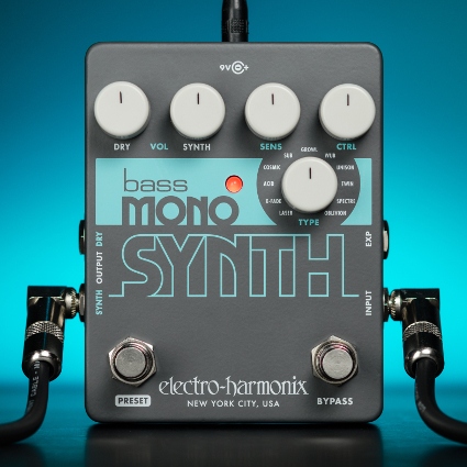 Electro Harmonix Bass Mono Synth Pedale Effetto