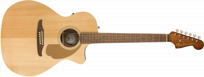 Fender Newporter Player Natural Electro Acoustic Guitar