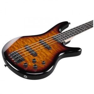 Ibanez Gsr280QA Basso Elettrico Transparent Yellow Sunburst