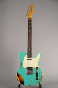 Fender Custom Shop Built 1960 Telecaster Heavy Relic Faded Aged Sea Foam Green