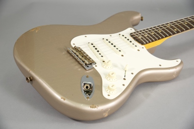 Fender Custom Shop 1959 Ltd Stratocaster RW Relic Faded Aged Shoreline Gold