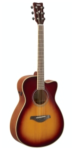 Yamaha FSC-TA Transacoustic Brown Sunburst