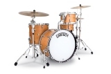Gretsch Kit USA Broadkaster Satin Lacquer Drum Set Shell Pack with 13" Rack Tom, 16" Floor Tom, 14" Snare, and 24" Bass Drum -