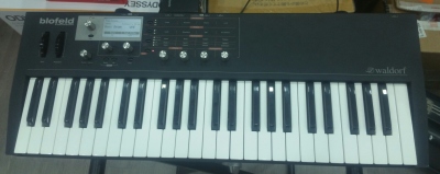 WALDORF BLOFELD KEYBOARD BLACK USATO