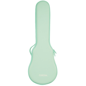 Cascha Ukulele Concerto in Carbonio Pack Mint con Borsa Tracolla e Plettri