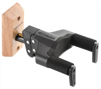 HERCULES GSP 38WB PLUS SUPPORTO A PARETE PER CHITARRA CON BASE IN LEGNO