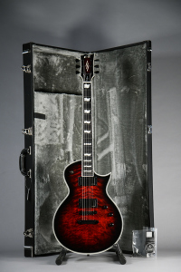 Esp EII Eclipse See Thru Black Cherry w/case