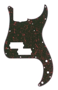 Fender 13 Hole 60S Vintage-Style Precision Bass Pickguard Tortoise Shell 4 ply