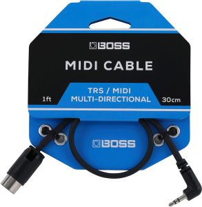 Boss Bmidi-1-35 Cavo Midi con Connettori Trs Cm 30