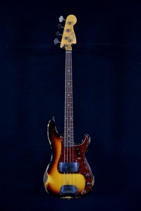 Fender Custom Shop 60 Precision Bass Heavy Relic 3 Color Sunburst