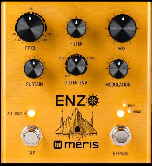 Meris Enzo Pedal Synth for Guitar Bass or Keyboards