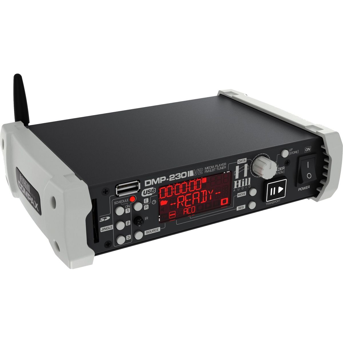 Hill Audio Media Player MP3 Radio FM Bluetooth