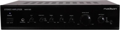 Madison Mad1305bk Amplificatore Stereo Hi-Fi 2X100W