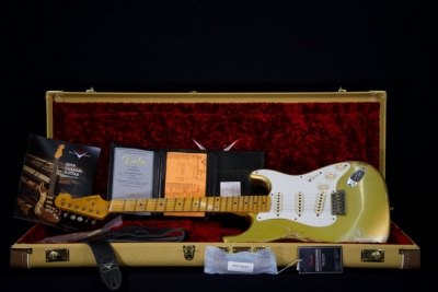 Fender 1958 Heavy Relic Stratocaster Heavy Relic Aged Hle Gold