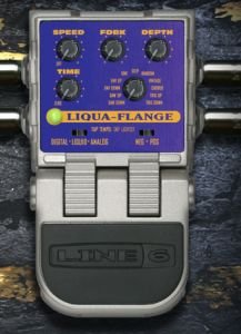 LINE6 TONE CORE LIQUA FLANGE PEDALE EFFETTO