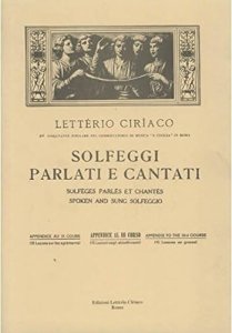 Ciriaco Solfeggi Parlati e Cantati Appendice 3 Corso