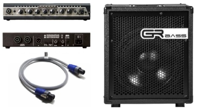 Grbass Kit Testata One350 + Cassa Cube112Tx + Cavo Gr Speakon