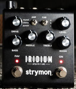 STRYMON IRIDIUM PEDALE AMP MODELER E IMPULSE RESPONSE CABINET