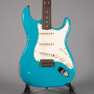 Fender 63 Stratocaster Relic Taos Turquoise Custom Shop