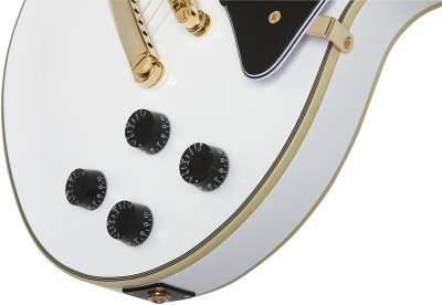 Epiphone Les Paul Custom Alpine White Chitarra Elettrica