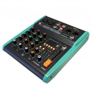 Zzipp COMPACT 4-CHANNEL MIXER WITH MULTI-EFFECT DSP AND BLUETOOTH