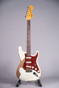 Fender Custom Shop Masterbuilt Greg Fessler Custom 69 Stratocaster Relic Olympic White