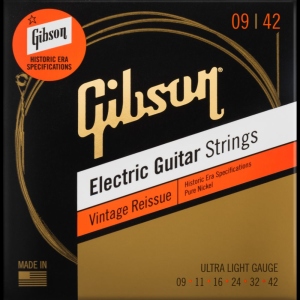 Gibson Vintage Reissue Muta Nickel per Chitarra Elettrica 09-42