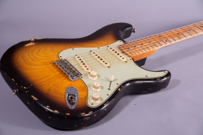 Fender Custom Shop 59 Stratocaster Relic Masterbuilt By Paul Waller 2C Sunburst