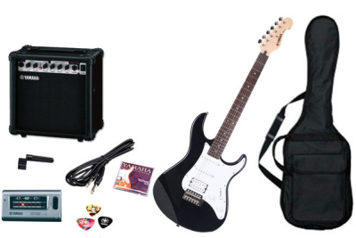 Yamaha Eg112 GpII Chitarra Elettrica Pack  Black + Ampli + Borsa + Accordatore