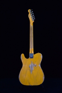Fender Ltd Cunife Blackguard Tele Heavy Relic Mn Aged Butterscotch Blonde
