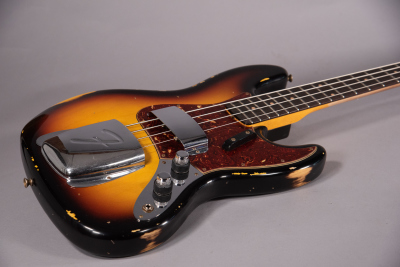 Fender Custom Shop Time Machine 62 Jazz Bass Relic 3 Color Sunburst