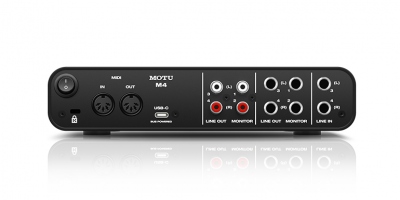 Motu M4 Usb Audio Interface C 4 In 4 Out