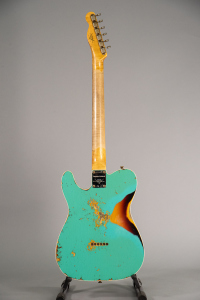 Fender Custom Shop Built 1960 Telecaster Heavy Relic Faded Aged Sea Foam Green