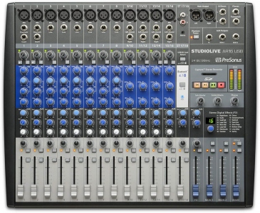 PRESONUS STUDIOLIVE AR16 USB MIXER ANALOGICO E REGISTRATORE DIGITALE