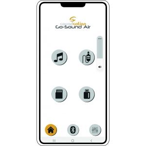 Soundsation Go Sound 12Air Sistema Portatile da 12' con App Go-Sound Air 2 Micro