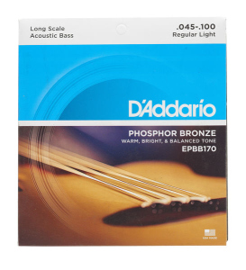 D'Addario Expbb170 Muta Per Basso Acustico 45-100 Long Scale