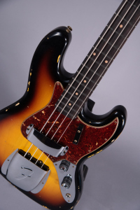 Fender Custom Shop Time Machine 62 Jazz Bass Relic 3 Color Sunburst