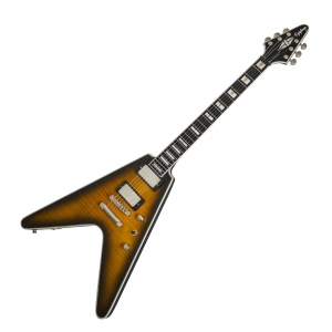 Epiphone Flying V Prophecy Yellow Tiger Aged Gloss