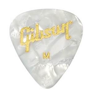 Gibson Pearloid Picks Medium Confezione Da 12 Aprt12-74M