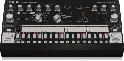 Behringer Rd6 BK Analog Drum Machine