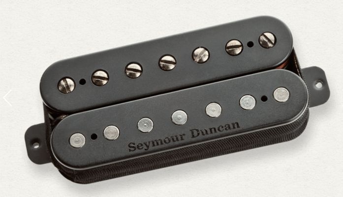 Seymour Duncan Pickup 11102-97-P-Blk-7Str Sentient Neck 7 String Black