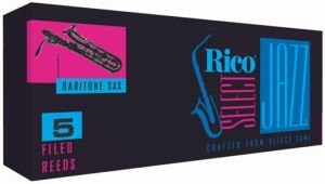 Rico Select Jazz Ance Sax Baritono 2H Filed