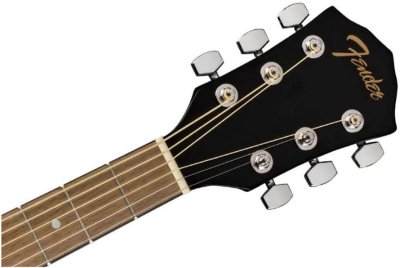 Fender Fa125Ce Dreadnought Black