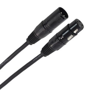 Plugger Cavo Female XLR  Male XLR Cavo DMX Mt 1,5