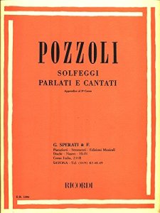 Ricordi Pozzoli Solfeggi Parlati e Cantati app. 3 corso